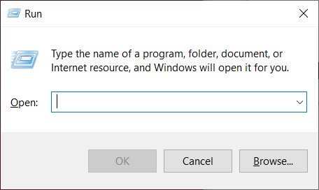 Some Useful Windows Run Commands